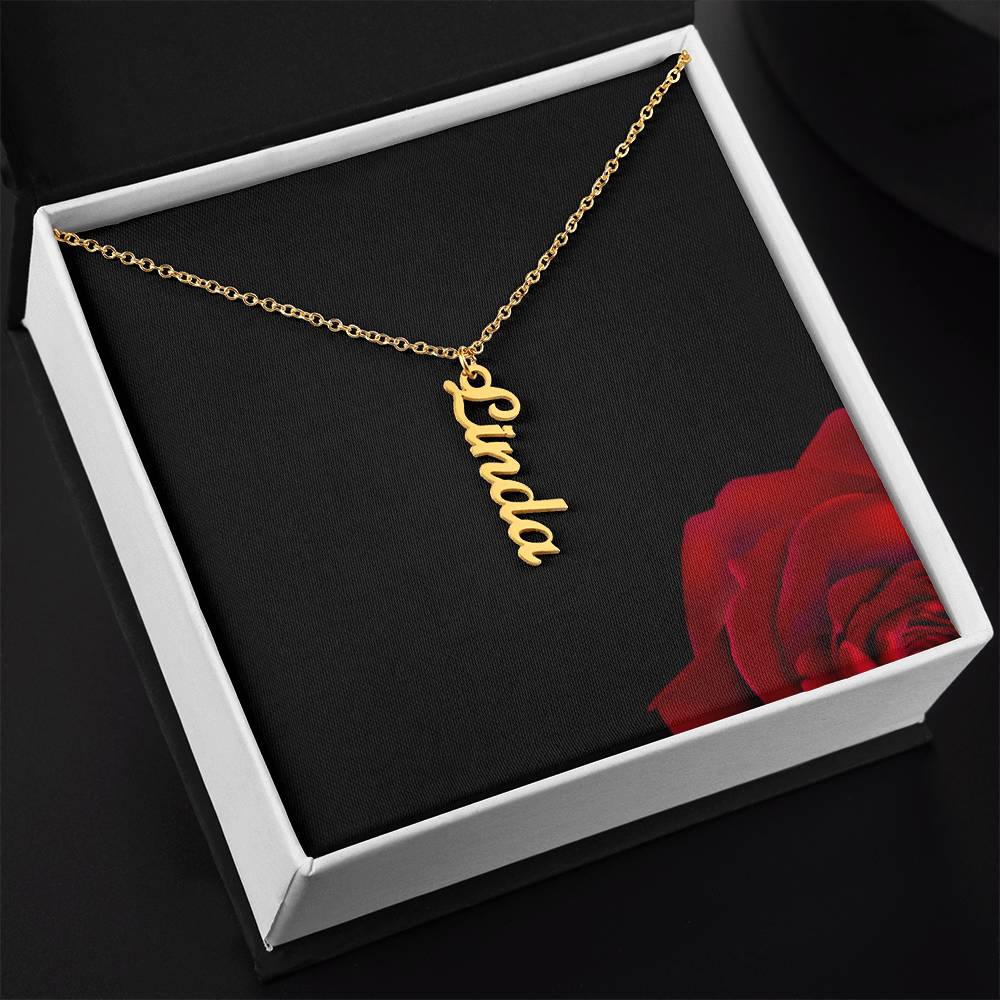"Custom Name Necklace for Her - Elegant Personalized Jewelry Gift"