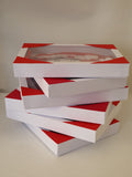 Handmade Red & White Valentine’s Ribbon Card with Gift Box – CamieRoseUK