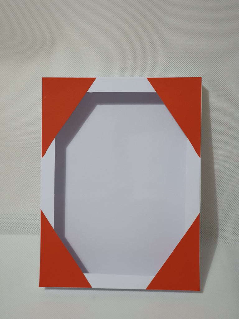 Handmade Orange & White Ribbon Card with Gift Box – CamieRoseUK