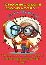 Hilarious greeting Cards: Camieroseuk Handmade - Red