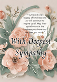 "Comforting Sympathy Cards for the Loss of a Loved One"