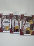 Luxury Handmade Burgundy Ribbon Card – Elegant Keepsake for Any Occasion