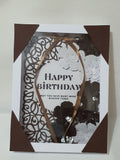 Handmade Custom Ribbon Card with Gift Box – All Occasions | CamieRoseUK