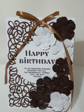 Handmade Custom Ribbon Card with Gift Box – All Occasions | CamieRoseUK