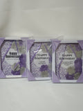 Handmade Purple Ribbon Greeting Card with Gift Box – CamieRoseUK