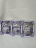 Handmade Purple Ribbon Greeting Card with Gift Box – CamieRoseUK